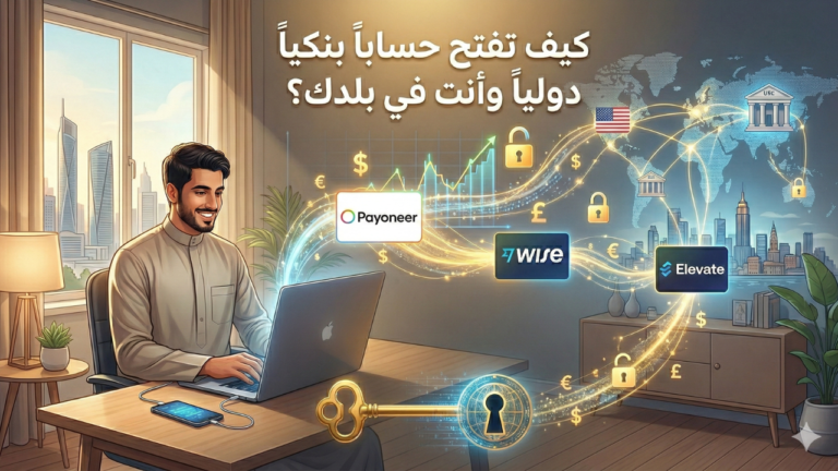 فتح حساب بنكي دولي عبر الإنترنت