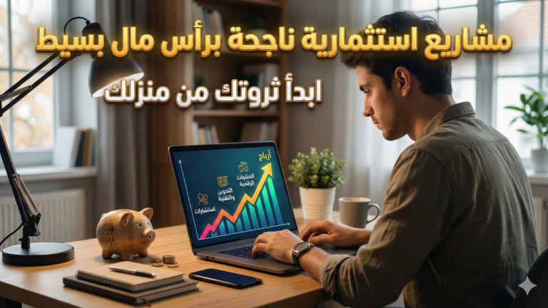 مشاريع استثمارية ناجحة برأس مال بسيط